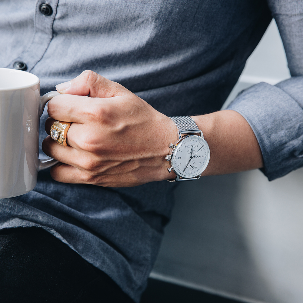 Đồng hồ MVW 40 mm Nam MS007-01