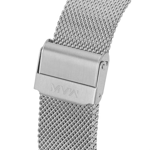 Đồng hồ MVW 40 mm Nam MS007-01 Màu Bạc
