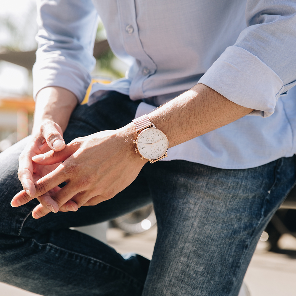 Đồng hồ MVW 41.5 mm Nam MS009-02