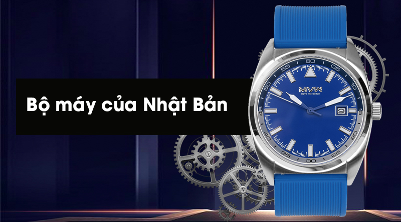 Đồng hồ nam MVW MP001-01 được trang bị bộ máy của Nhật Bản Đồng hồ nam MVW MP001-01 được trang bị bộ máy của Nhật Bản