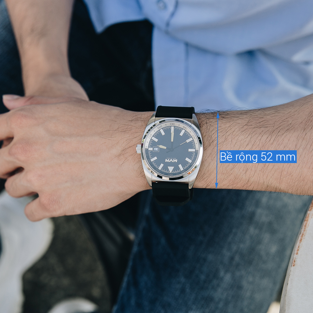 Đồng hồ MVW 44 mm Nam MP001-02