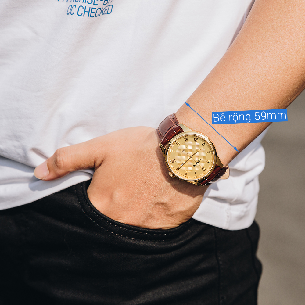 Đồng hồ MVW 40 mm Nam ML001-02