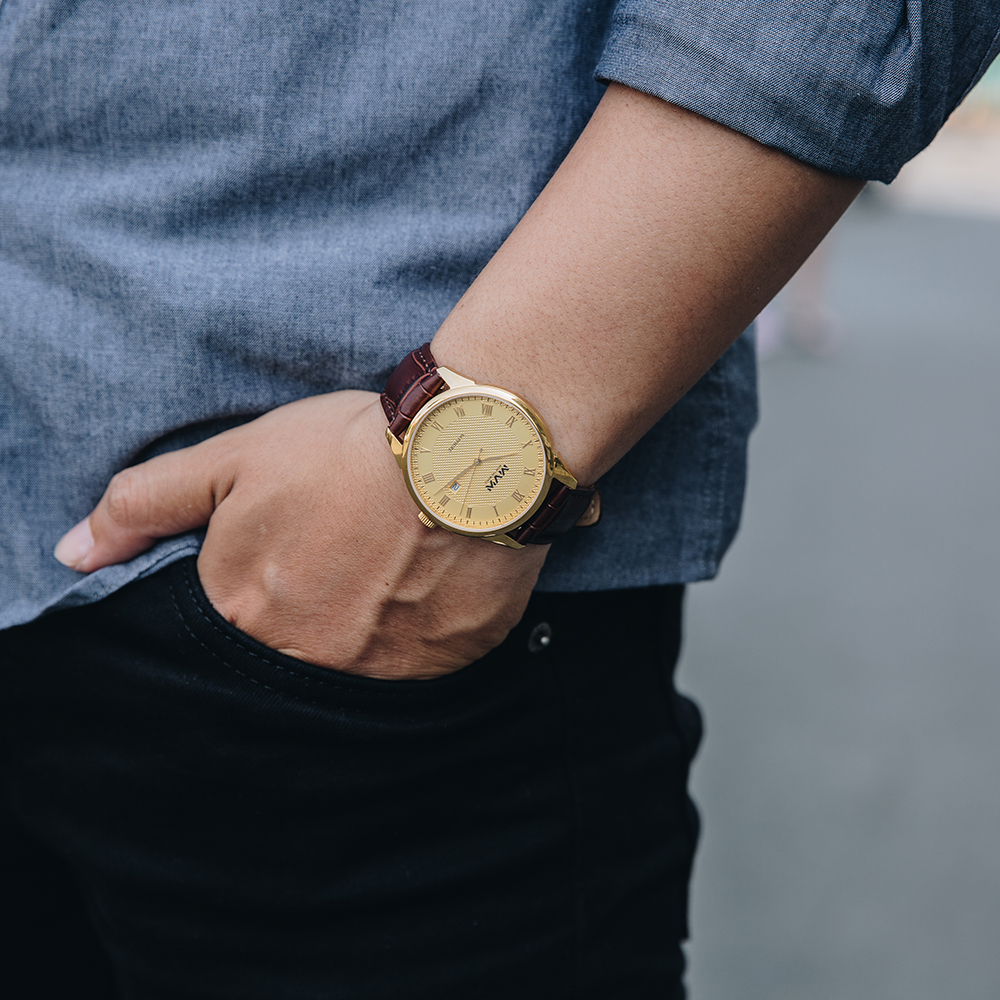 Đồng hồ MVW 40 mm Nam ML001-02