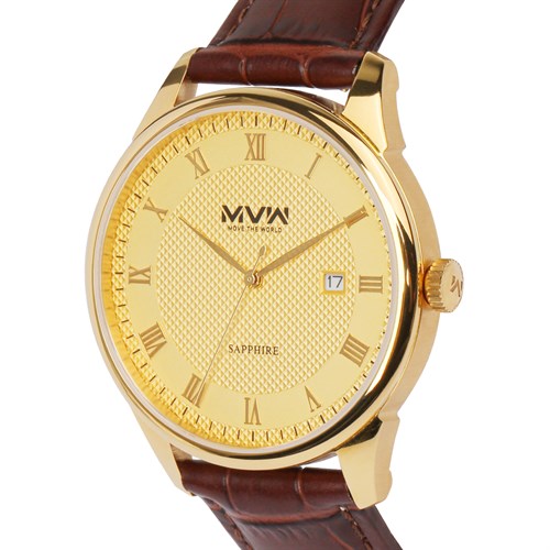 Đồng hồ MVW 40 mm Nam ML001-02 Màu Nâu