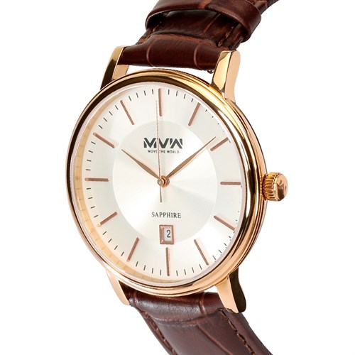 Đồng hồ MVW 40 mm Nam ML004-02 Màu Nâu