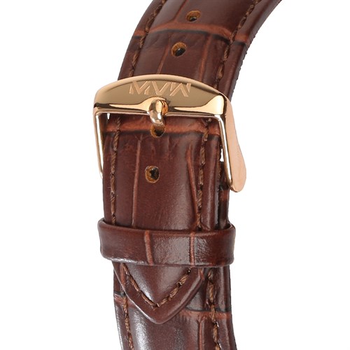 Đồng hồ MVW 40 mm Nam ML004-02 Màu Nâu