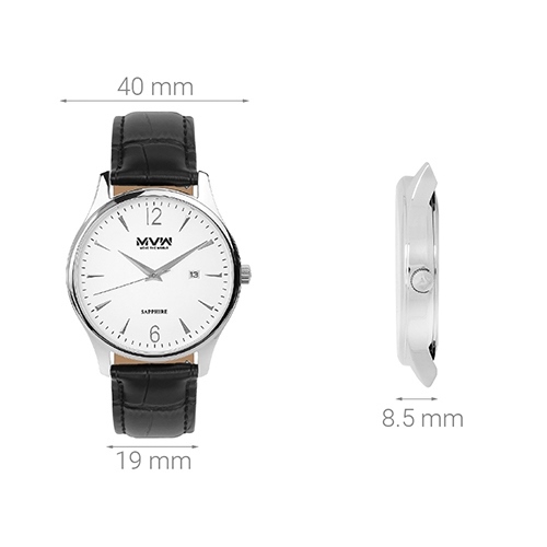 Đồng hồ Nam MVW ML005-01 Màu Đen