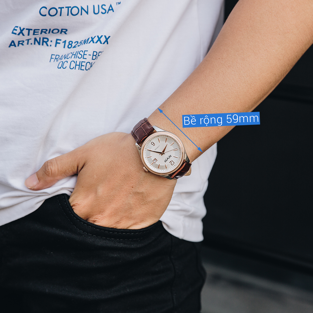 Đồng hồ MVW 40 mm Nam ML006-01