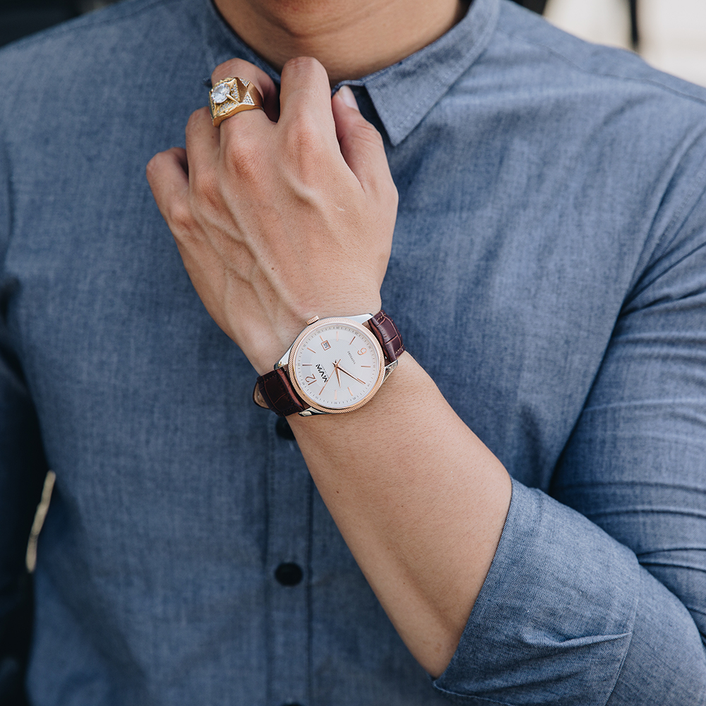 Đồng hồ MVW 40 mm Nam ML006-01