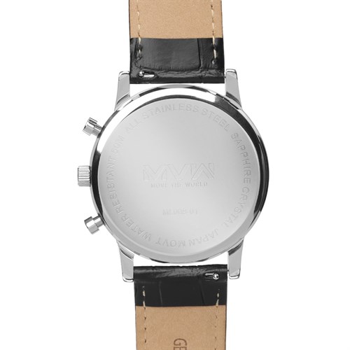 Đồng hồ MVW 42 mm Nam ML008-01 Màu Đen