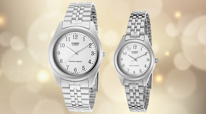 Đồng hồ đôi Casio LTP-1129A-7BRDF/MTP-1129A-7BRDF thiết kế sang trọng và tinh tế
