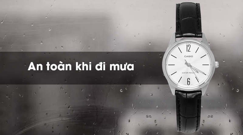 Đồng hồ đôi Casio LTP-V005L-7BUDF/MTP-V005L-7BUDF có hệ số chống nước 3 ATM Đồng hồ đôi Casio LTP-V005L-7BUDF/MTP-V005L-7BUDF có hệ số chống nước 3 ATM