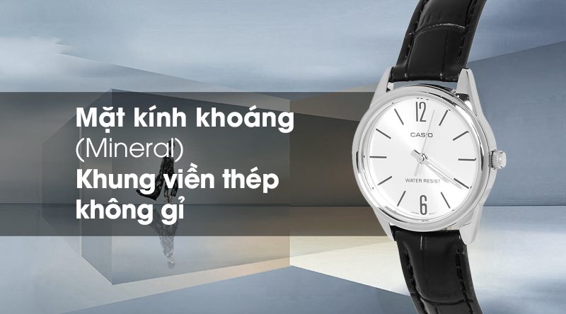 Đồng hồ đôi Casio LTP-V005L-7BUDF/MTP-V005L-7BUDF có mặt kính trong suốt, khung viền cứng chắc Đồng hồ đôi Casio LTP-V005L-7BUDF/MTP-V005L-7BUDF có mặt kính trong suốt, khung viền cứng chắc