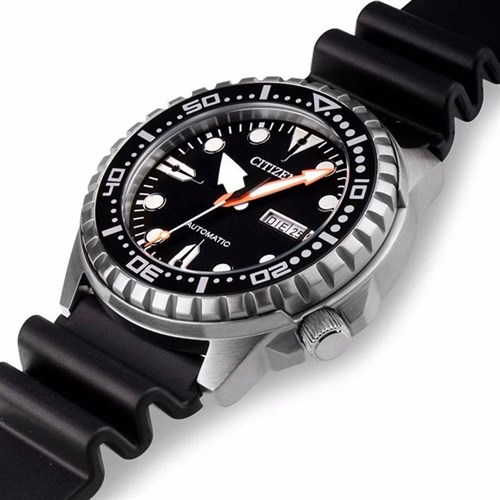 Đồng hồ Nam Citizen NH8380-15E - Cơ tự động Màu Đen