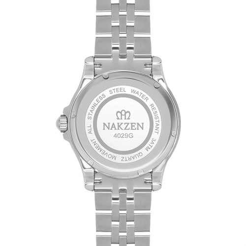 Đồng hồ NAKZEN 40 mm Nam SS4029GCTR-7N5 Màu Bạc