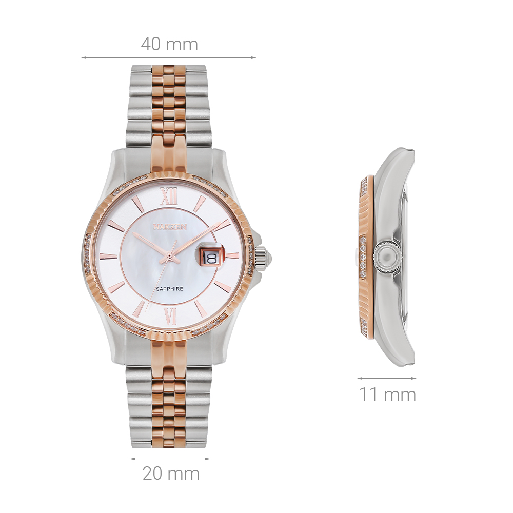 Đồng hồ NAKZEN 40 mm Nam SS4029GCTR-7N5 - 6