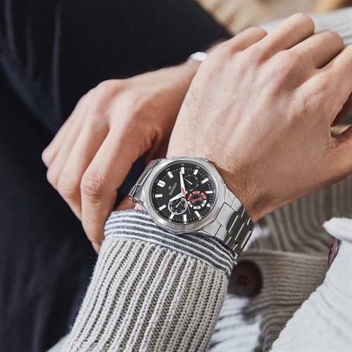 Đồng hồ NAKZEN 42 mm Nam SS5038G-1 Màu Bạc