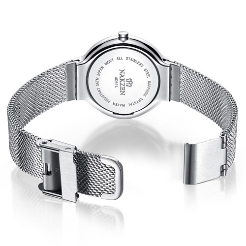 Đồng hồ NAKZEN 31.2 mm Nữ SS4051L-7 Màu Bạc