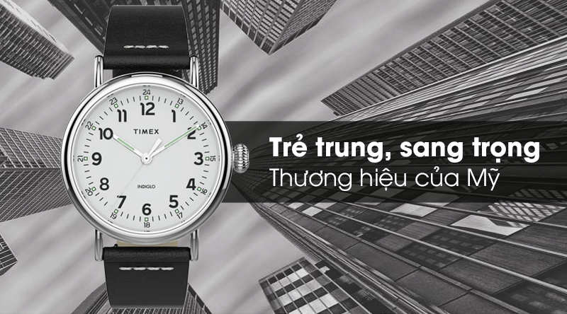 Đồng hồ nam Timex TW2T69200 có kiểu dáng trẻ trung