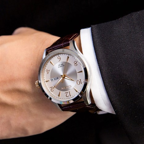 Đồng hồ CITIZEN 39 mm Nam BF2009-29X Màu Nâu