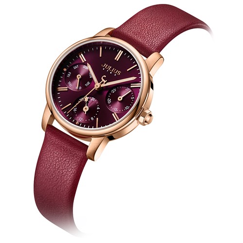 Đồng hồ Nữ Julius JS-023D Màu Đỏ
