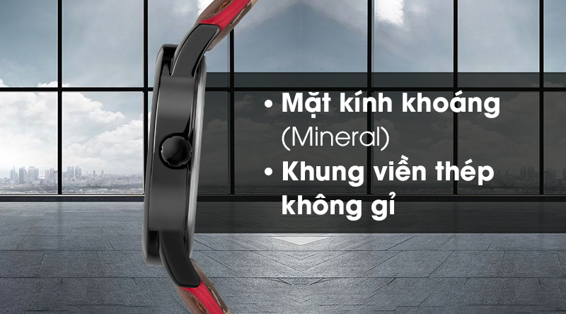 Đồng hồ nam Timex TW2R62300 có mặt kính cứng cáp, khung viền bền chắc Đồng hồ nam Timex TW2R62300 có mặt kính cứng cáp, khung viền bền chắc