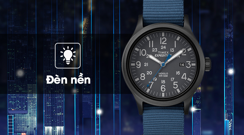 Đồng hồ nam Timex TW4B04800 có đèn nền Indiglo sáng mạnh