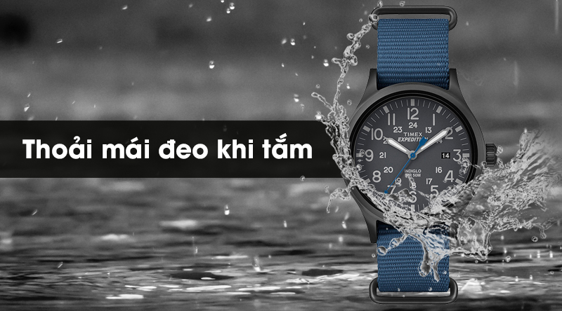 Đồng hồ nam Timex TW4B04800 có hệ số chống nước 5 ATM