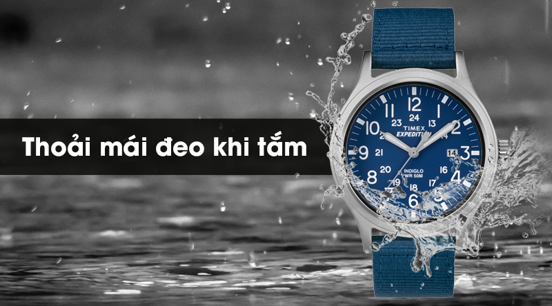 Đồng hồ nam Timex TW4B07000 có hệ số chống nước 5 ATM