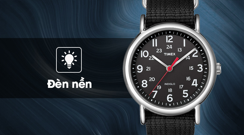 Đồng hồ nam Timex T2N647 sở hữu đèn nền Indiglo sáng mạnh