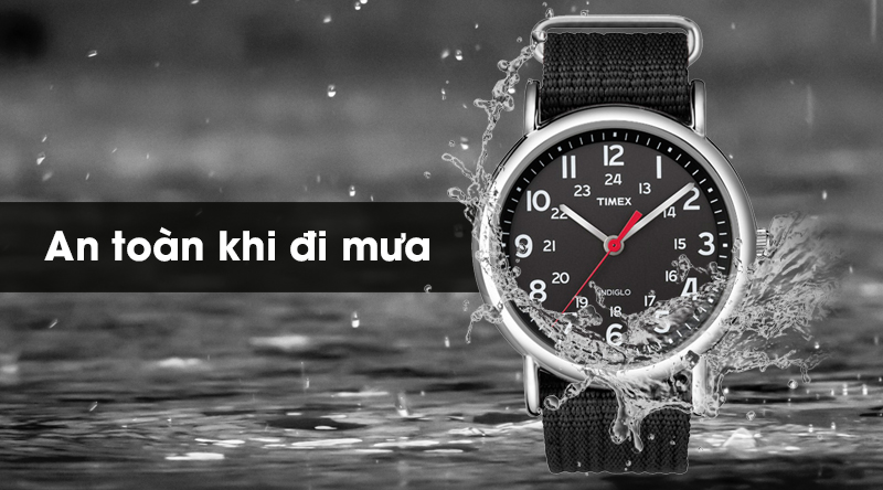 Đồng hồ nam Timex T2N647 có hệ số chống nước 3 ATM