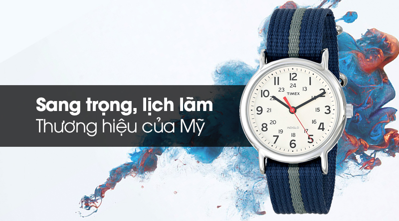 Đồng hồ Nam Timex T2N654 có thiết kế lịch lãm, trẻ trung Đồng hồ Nam Timex T2N654 có thiết kế lịch lãm, trẻ trung