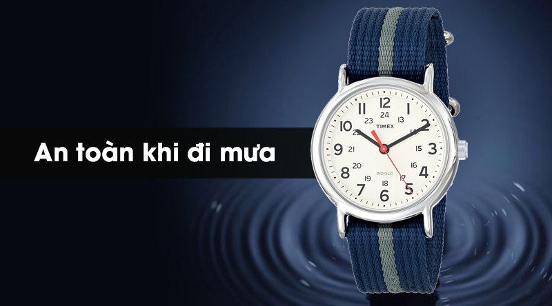 Đồng hồ Nam Timex T2N654 có khả năng chống nước 3ATM Đồng hồ Nam Timex T2N654 có khả năng chống nước 3ATM