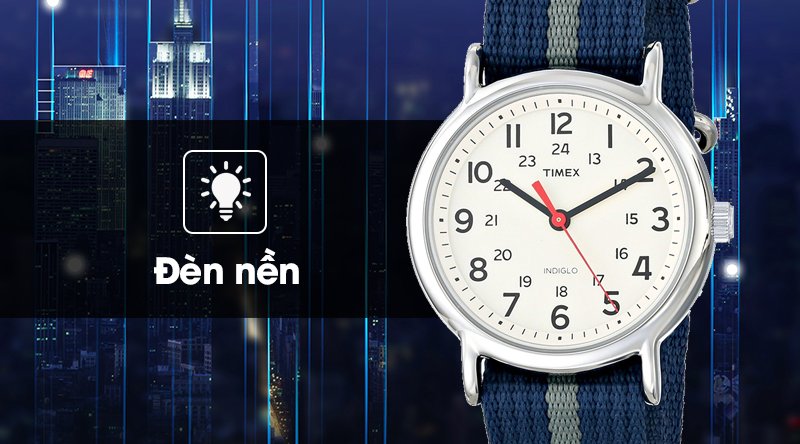 Đồng hồ Nam Timex T2N654 trang bị đèn nền giúp người dùng dễ dàng xem trong tối Đồng hồ Nam Timex T2N654 trang bị đèn nền giúp người dùng dễ dàng xem trong tối