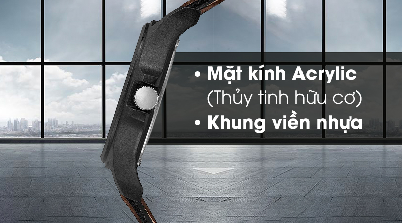 Đồng hồ nam Timex TW4B08200 có mặt kính trong suốt, khung viền nhẹ nhàng Đồng hồ nam Timex TW4B08200 có mặt kính trong suốt, khung viền nhẹ nhàng