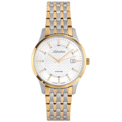 Đồng hồ ADRIATICA 40 mm Nam A1256.2113Q Màu Bạc