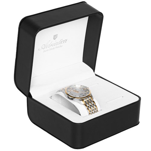 Đồng hồ ADRIATICA 40 mm Nam A1256.2113Q Màu Bạc