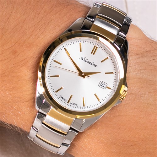 Đồng hồ ADRIATICA 39 mm Nam A1265.2113Q Màu Bạc