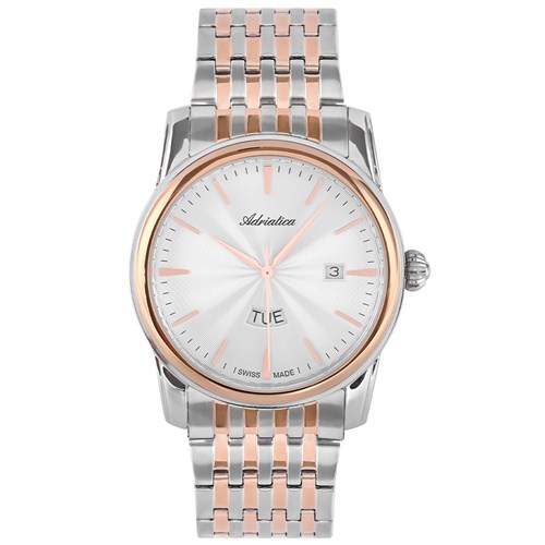 Đồng hồ ADRIATICA 42 mm Nam A8194.R113Q Màu Bạc