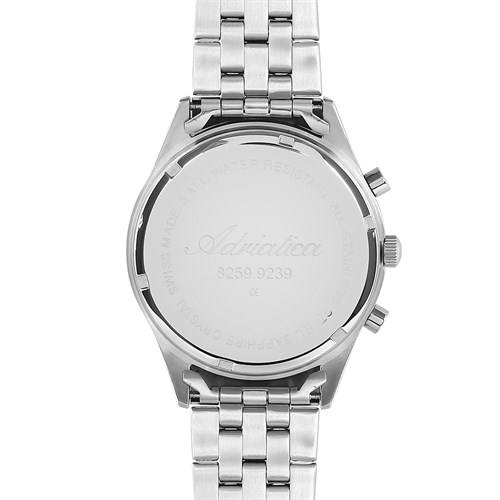 Đồng hồ ADRIATICA 44 mm Nam A8259.5125QF Màu Bạc