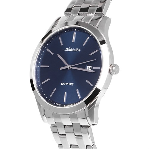 Đồng hồ ADRIATICA 42.5 mm Nam A8303.5115Q Màu Bạc