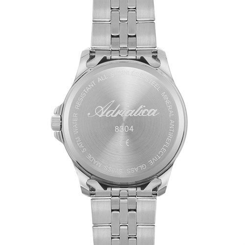 Đồng hồ ADRIATICA 42 mm Nam A8304.2117Q Màu Bạc