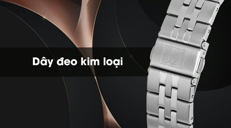 Đồng hồ nam Adriatica A8304.5113Q có dây đeo bền đẹp, chống oxi hóa