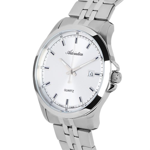 Đồng hồ ADRIATICA 42 mm Nam A8304.5113Q Màu Bạc