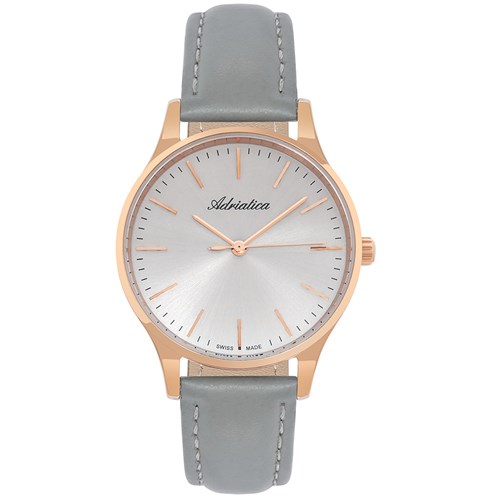 Đồng hồ ADRIATICA 34 mm Nữ A3186.9G17Q Màu Xám