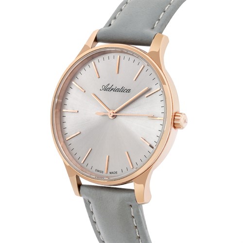 Đồng hồ ADRIATICA 34 mm Nữ A3186.9G17Q Màu Xám
