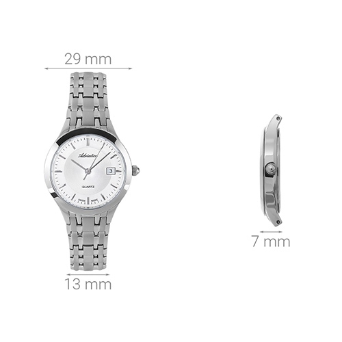 Đồng hồ ADRIATICA 29 mm Nữ A3136.5113Q Màu Bạc