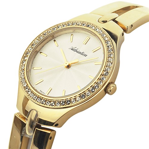 Đồng hồ Nữ Adriatica A3418.1111QZ Màu Vàng