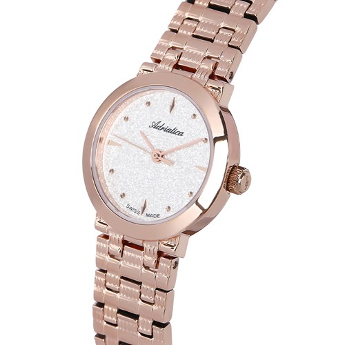 Đồng hồ ADRIATICA 24 mm Nữ A3469.9193Q Màu Vàng Hồng