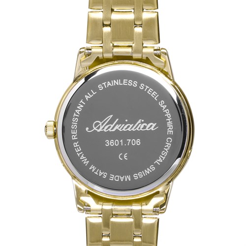 Đồng hồ ADRIATICA 34 mm Nữ A3601.1115QFZ Màu Vàng